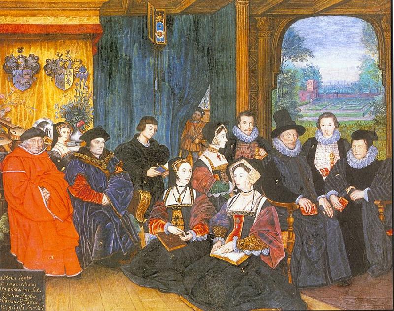 Lockey, Rowland Sir Thomas More with his Family